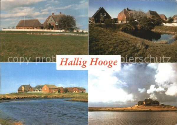 Hallig Hooge Teilansichten