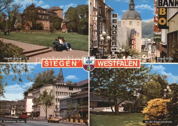 Siegen Westfalen Oberes Schloss Kölner Str Koblenzer Str