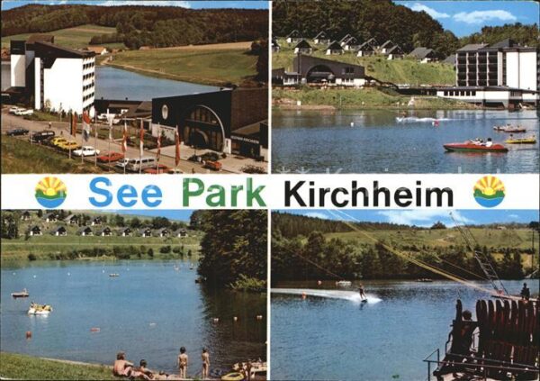 Kirchheim Hessen Seepark Ferienhäuser Badesee Wasserski
