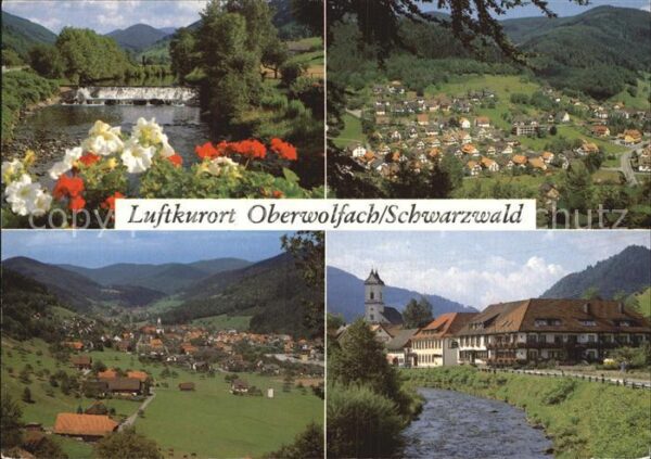 Oberwolfach Kinzigpartie Panorama Teilansicht