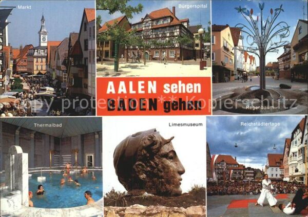 Aalen Markt Bürgerspital Regenbaum Thermalbad