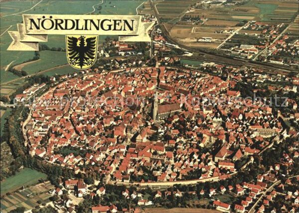 Noerdlingen Fliegeraufnahme
