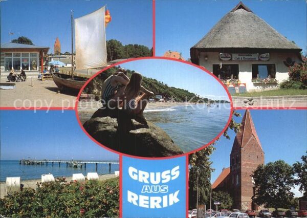 Rerik Ostseebad Strand Boot Cafe Seebrücke Kirche