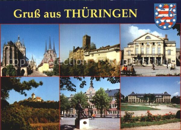Erfurt Dom Severikirche Eisenach Wartburg Weim