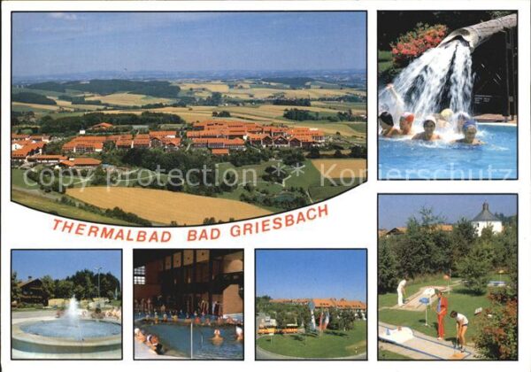 Bad Griesbach Rottal Fliegeraufnahme Dreiquellenbad Details