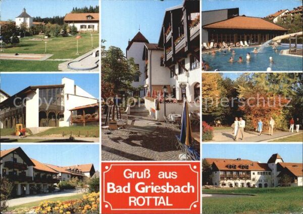 Bad Griesbach Rottal Thermal Mineralbad Minigolf Motive aus