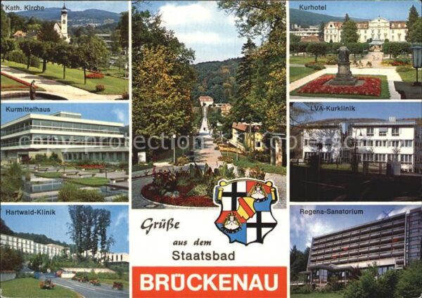 Bad Brueckenau Kath Kirche Kurmittelhaus Hartwald Klin