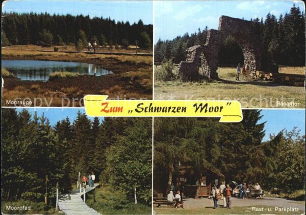 Rhoen Region Zum Schwarzen Moor Moorauge Basalttor M