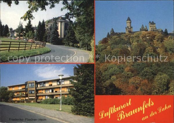 Braunfels Schloss Haus Höhenblick und Friederike