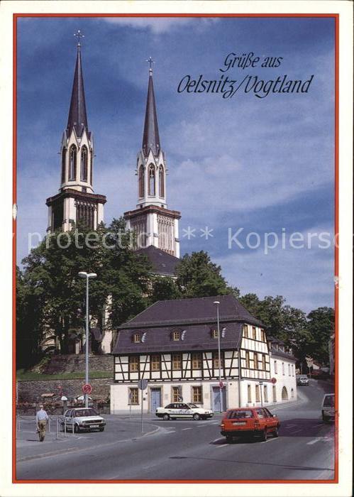 Oelsnitz Vogtland Kirche St Jacobi und Zoephelsches Haus
