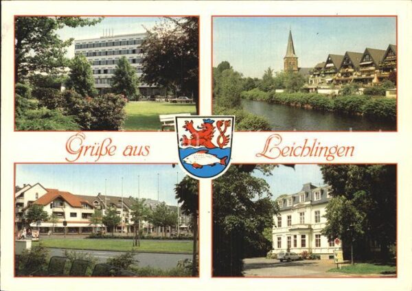 Leichlingen Rheinland Sanatorium Teilansichten Hotel