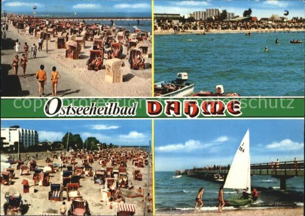 Dahme Ostseebad Strandpartien Seebrücke