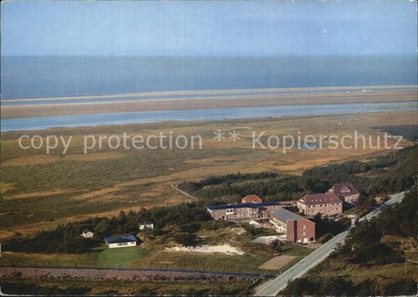 St Peter-Ording Sanatorium Goldene Schüssel Fliegeraufn