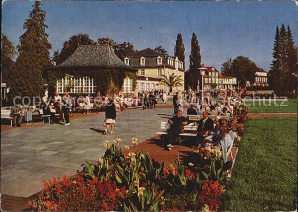 Bad Nenndorf Kurpromenade mit Haus Kassel