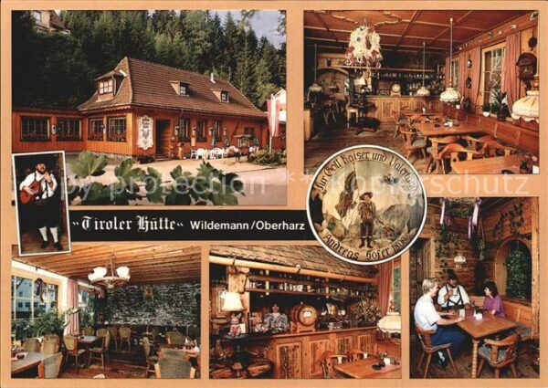 Wildemann Tiroler Hütte Gaststube Musiker Theke