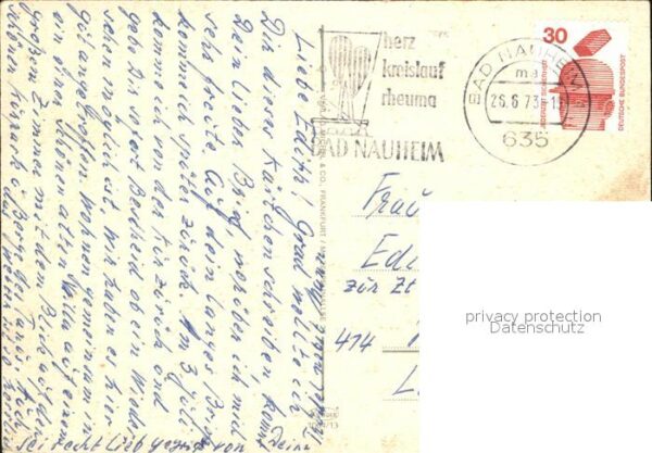 Bad Nauheim Kuranlagen Terrasse Kurhaus Fontäne Kon – Bild 2