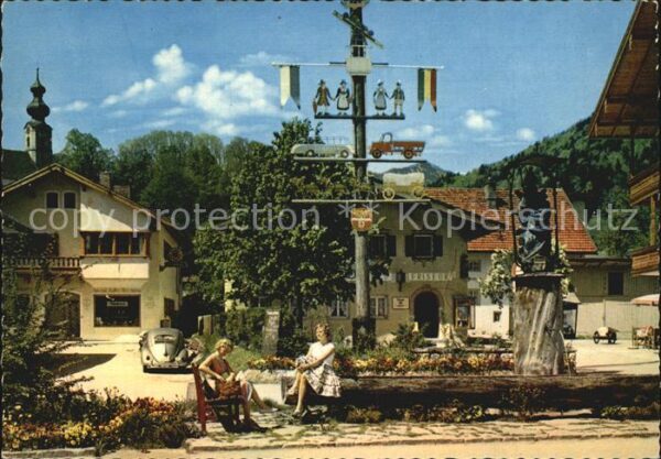 Ruhpolding Am Marienbrunnen
