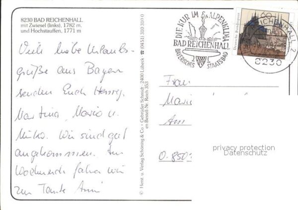 Bad Reichenhall mit Zwiesel und Hochstaufen – Bild 2