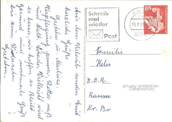 Eifel Region Kloster Steinfels Kirche Inneres Fliege – Bild 2
