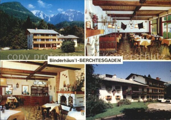 Berchtesgaden Hotel Pension Binderhäusl Gasträume