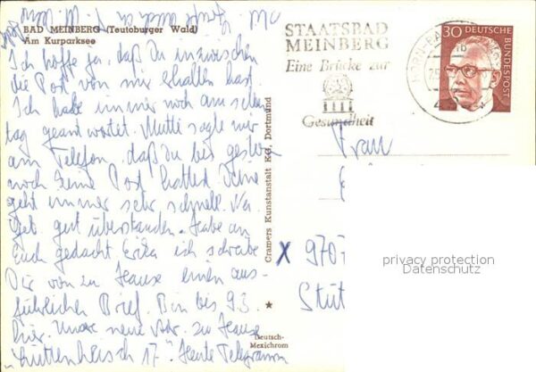 Bad Meinberg Am Kurparksee Fontäne – Bild 2