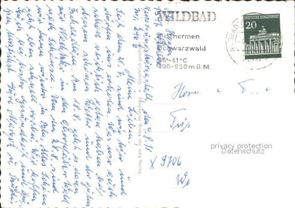 Wildbad Schwarzwald Bergbahn Sommerberg Enzpartie Thermalba – Bild 2