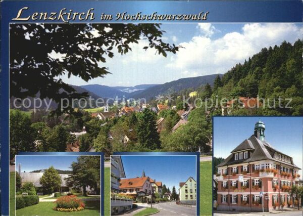 Lenzkirch Panorama Park Strassenpartie Hotel