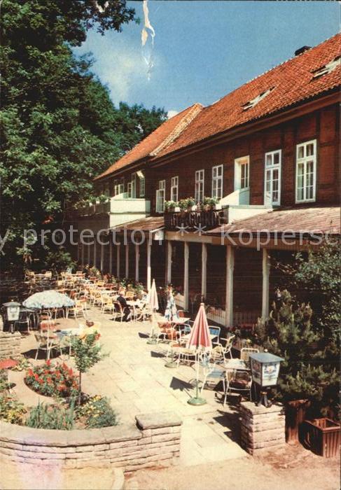 Goehrde Hotel zur Göhrde Terrasse