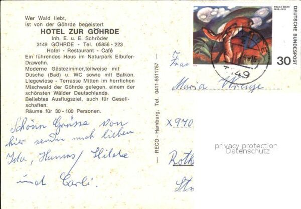 Goehrde Hotel zur Göhrde Terrasse – Bild 2