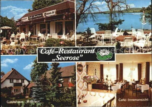 Malente-Gremsmuehlen Cafe Restaurant Seerose Terrasse Gästeh