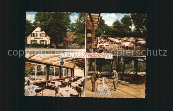 Altschermbeck Forsthaus Freudenberg Gartenterrasse Ga