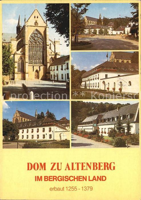 Altenberg Rheinland Dom Teilansichten