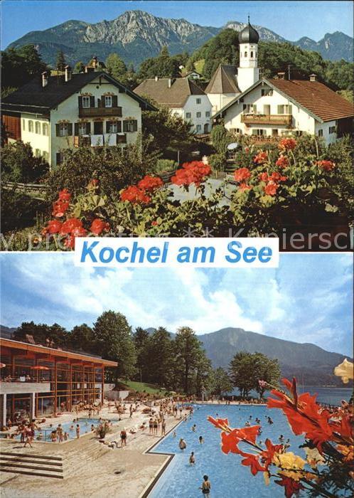 Kochel See mit Herzogstand Heimgarten Bade und Fre