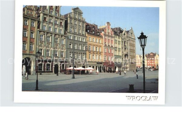 Wroclaw Zachodnia pierzeja Rynku
