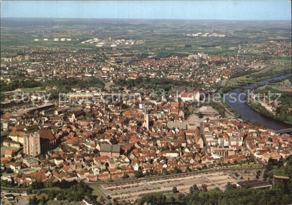 Ingolstadt Donau Fliegeraufnahme