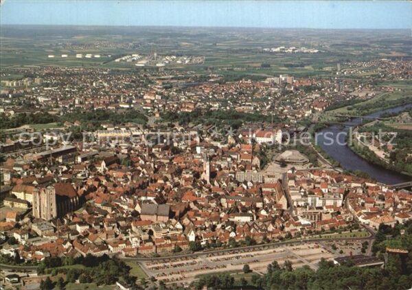 Ingolstadt Donau Fliegeraufnahme