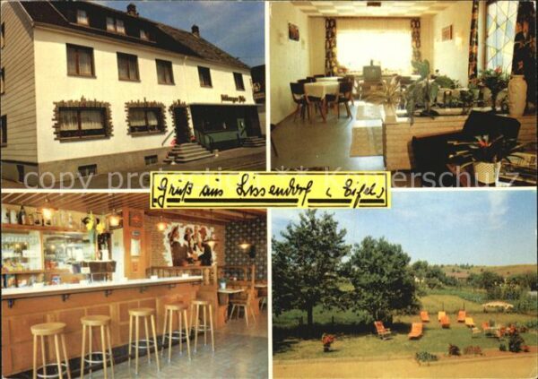 Lissendorf Gaststätte Zur Friesenschenke Gaststube