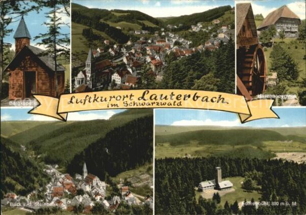 Lauterbach Schwarzwald Bergkapelle Total Hasenbauernhof Steinb