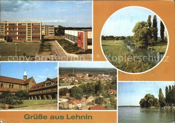 Lehnin Schulkomplex Schiffergraben Klosterkirc