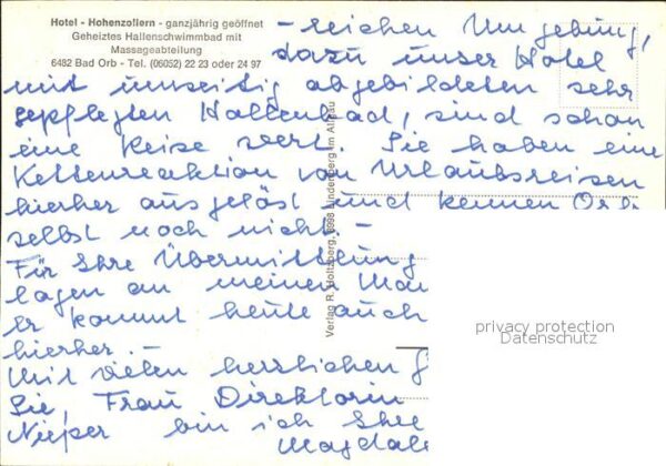 Bad Orb Hotel Hohenzollern Hallenbad – Bild 2