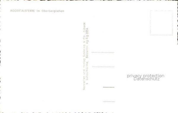 Aggertalsperre Fliegeraufnahme – Bild 2