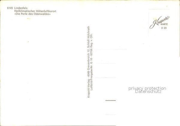 Lindenfels Odenwald Fliegeraufnahme – Bild 2