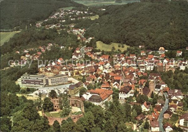 Lindenfels Odenwald Fliegeraufnahme
