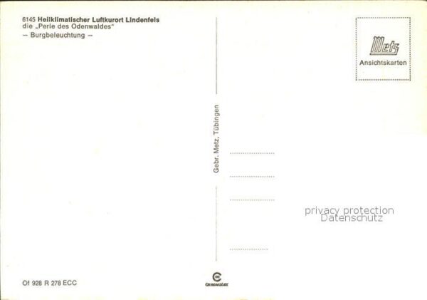 Lindenfels Odenwald Burgbeleuchtung Brunnen – Bild 2