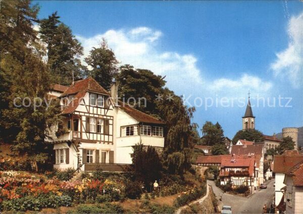 Lindenfels Odenwald Partie beim Fürther Tor