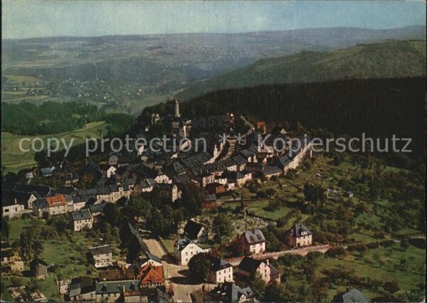 Lichtenberg Oberfranken Blankenstein Fliegeraufnahme
