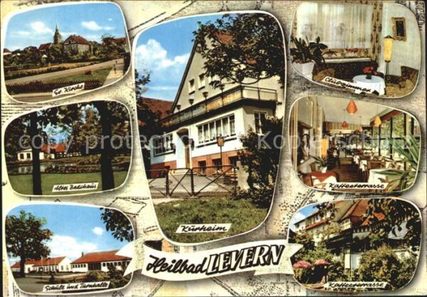 Levern Ev Kirche Altes Badehaus Schule Turnhal