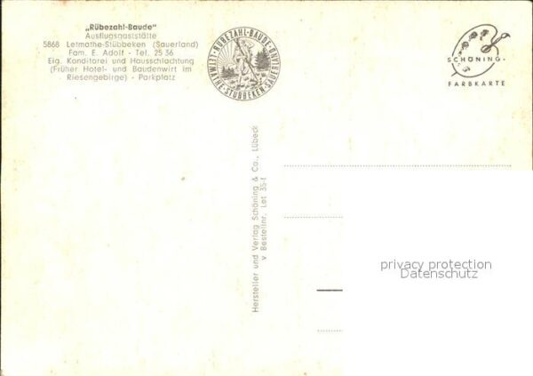 Stuebbeken Teilansicht Rübezahl Baude – Bild 2
