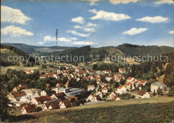 Lenzkirch mit Feldberg