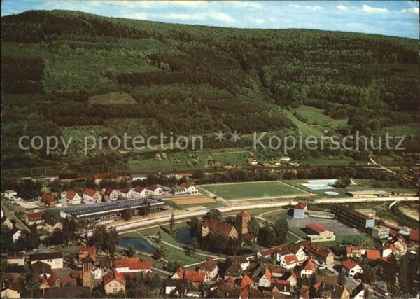 Burgsinn Fliegeraufnahme